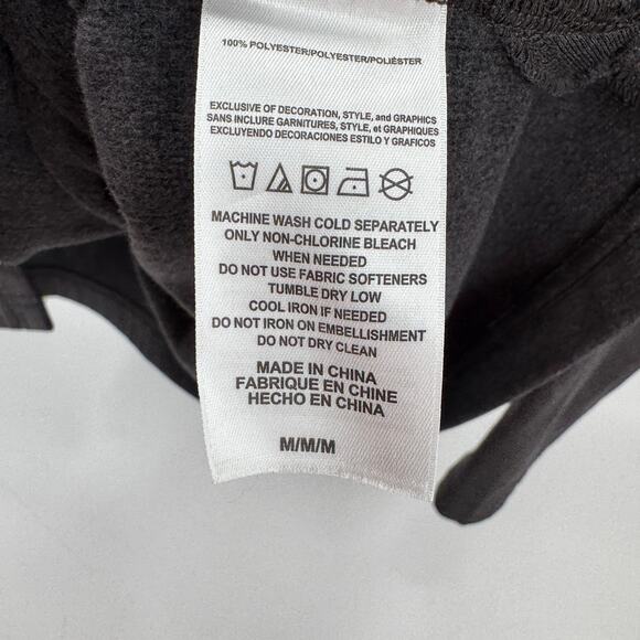 Chicago Blackhawks 1/4 Zip Mens Medium Gray Fanatics NHL Authentic Pro Pullover - Picture 7 of 8